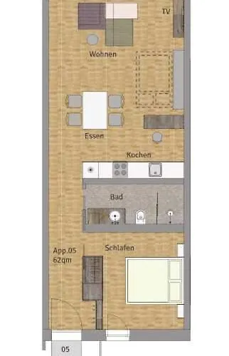 Apartamento Z1-das Haus *